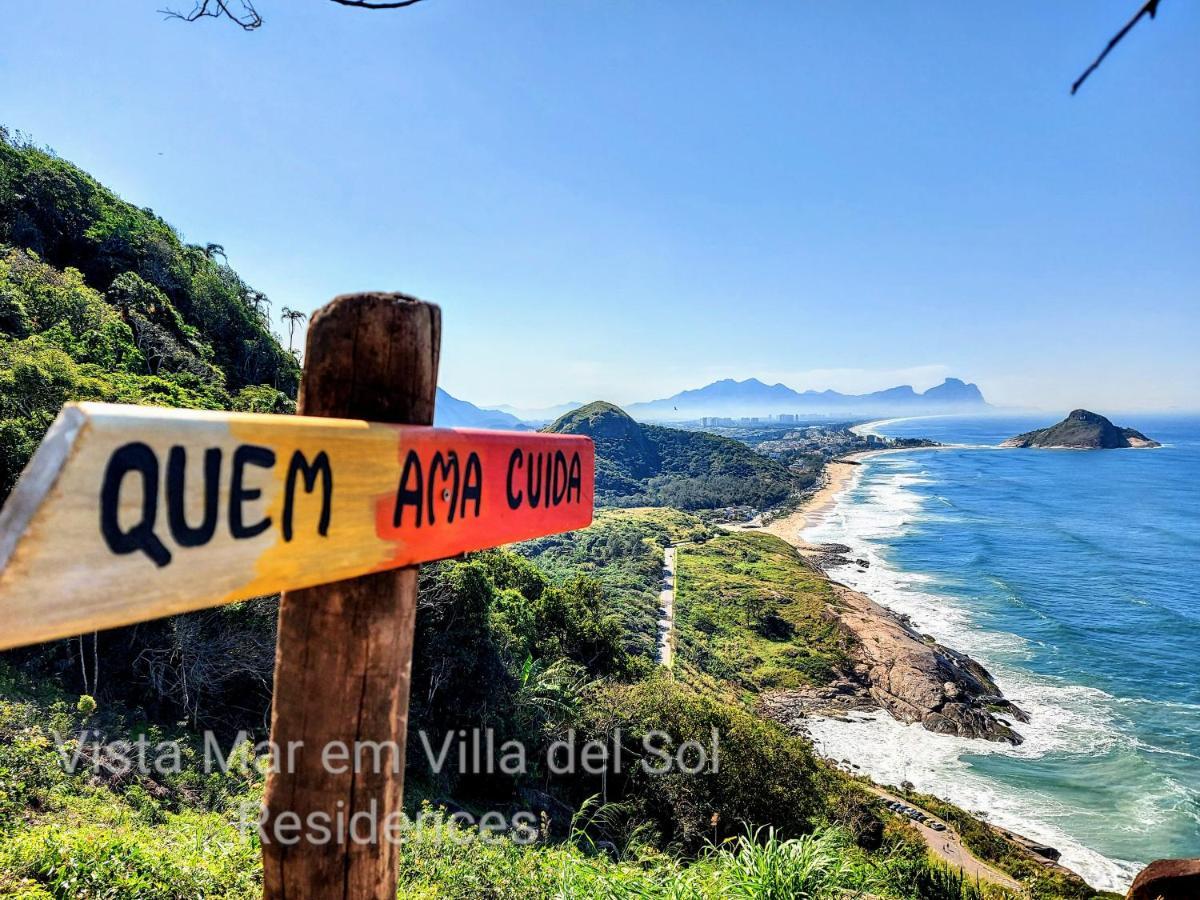 Vista Mar Em Villa Del Sol Residences - Unidade Autonoma Rio de Janeiro Exterior foto